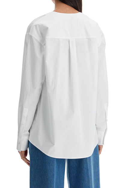 Valentino Garavani boxy poplin blouse in