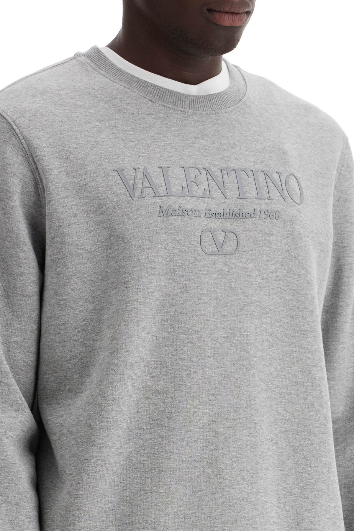 Valentino Garavani crewneck sweatshirt with logo