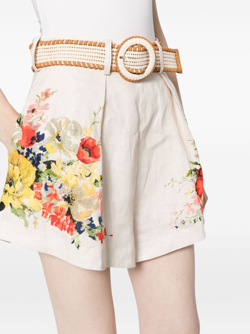 Zimmermann Shorts White