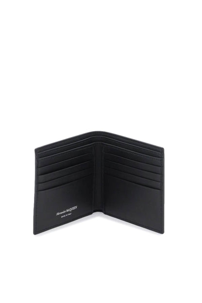 Alexander Mcqueen graffiti bi-fold wallet