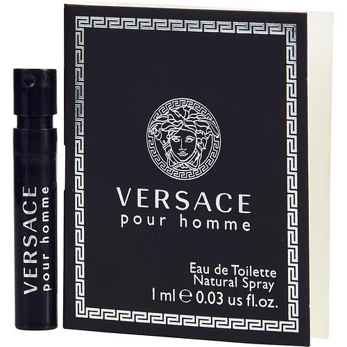 VERSACE POUR HOMME - EDT SPRAY VIAL ON CARD