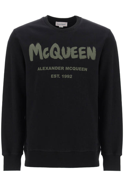 Alexander Mcqueen mcqueen graffiti sweatshirt