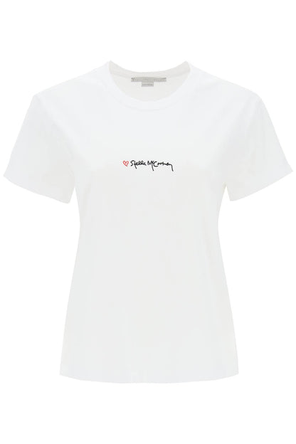 Stella McCartney t-shirt with embroidered signature