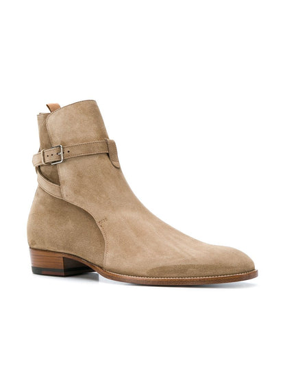 Saint Laurent  Boots Beige