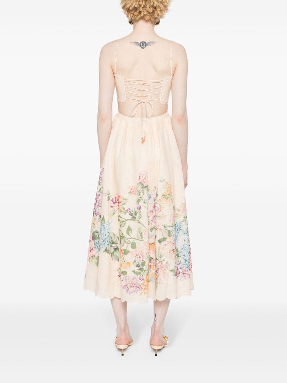 Zimmermann Dresses Beige