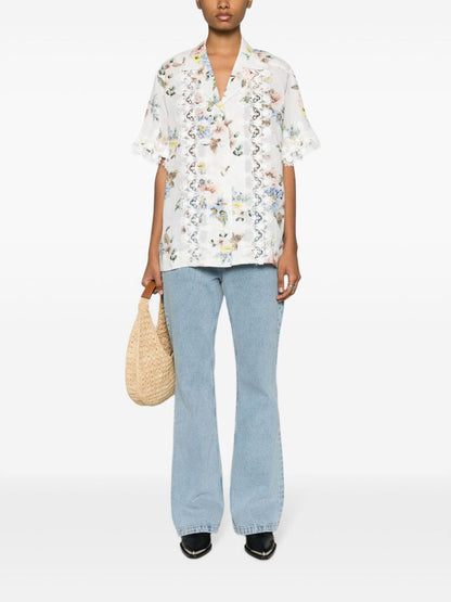 Zimmermann Shirts Blue