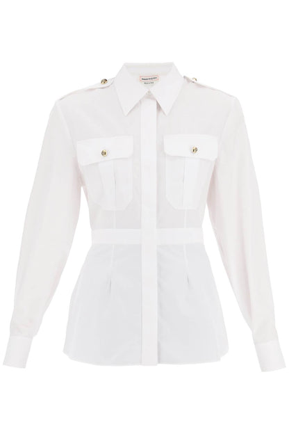 Alexander Mcqueen poplin shirt