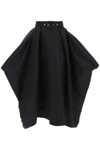 Alexander Mcqueen peg-top skirt in polyfaille