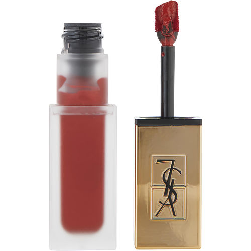 YVES SAINT LAURENT - Tatouage Couture The Metallics - # 101 Chrome Red Clash  --6ml/0.2oz