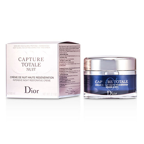 CHRISTIAN DIOR - Capture Totale Nuit Intensive Night Restorative Creme (Rechargeable)  --60ml/2.1oz