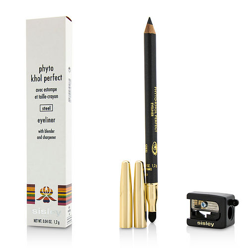 Sisley - Phyto Khol Perfect Eyeliner (With Blender and Sharpener) - # Steel  --1.2g/0.04oz