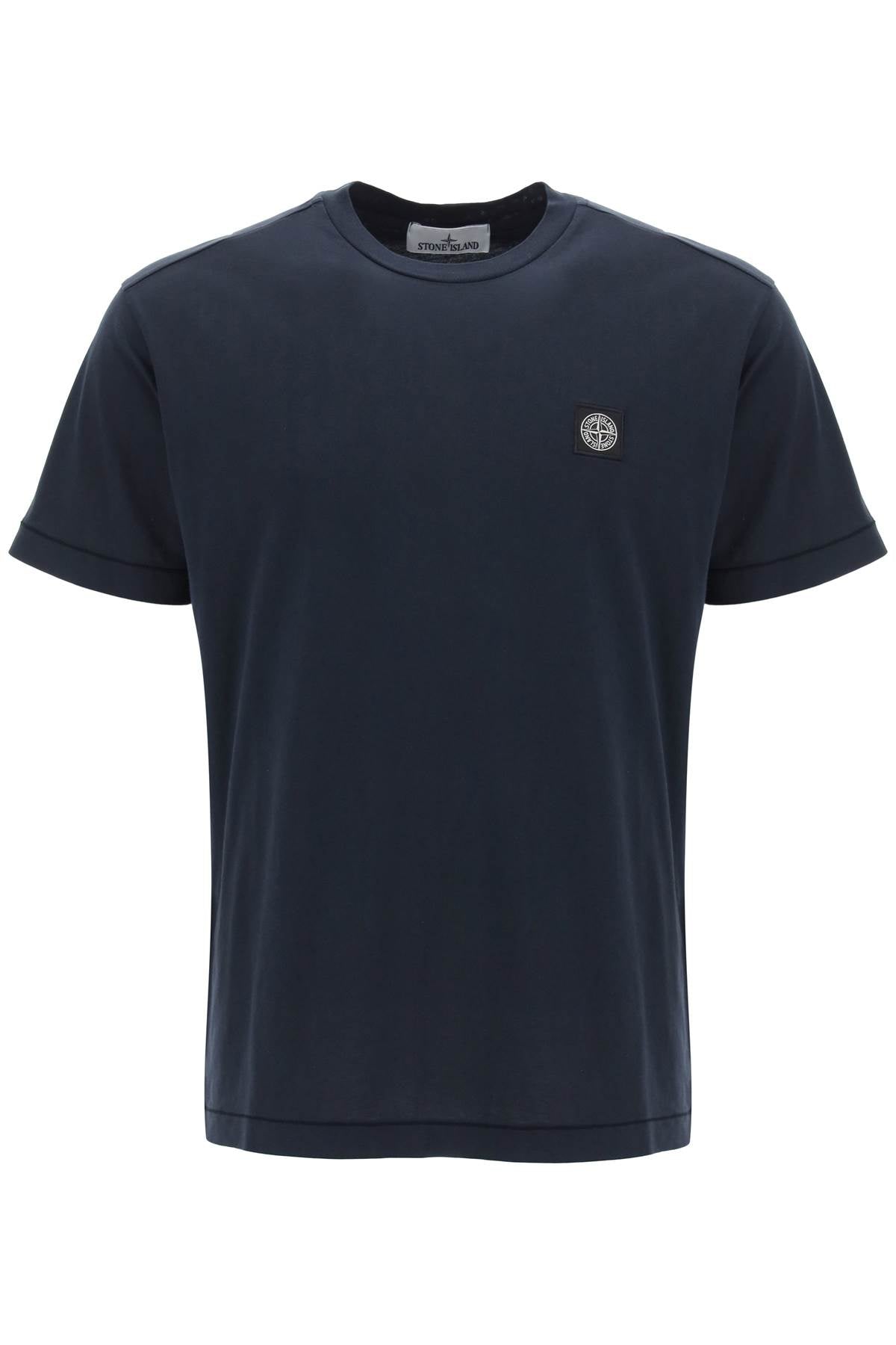 Stone Island logo patch t-shirt