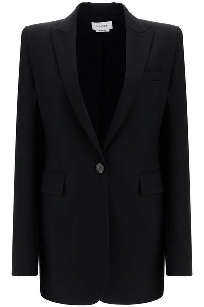 Alexander Mcqueen "gabardine jacket with chain