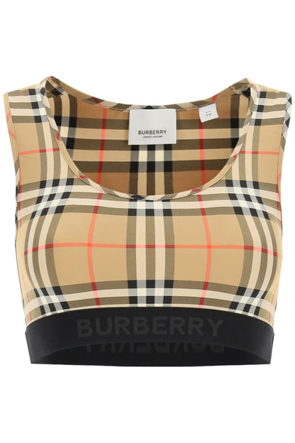 Burberry dalby check sport top