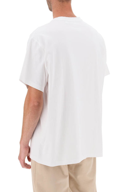 Burberry ekd embroidery 'raynerton' oversized t-shirt