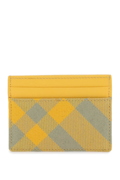 Burberry check cardholder