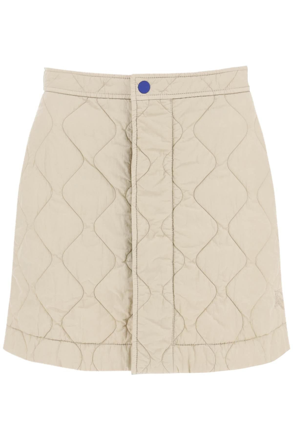 Burberry quilted mini skirt