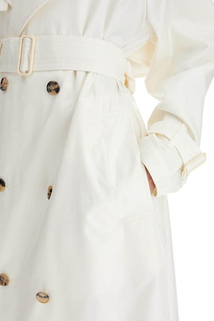 Burberry silk trench coat