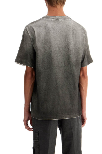 Stone Island cotton blend gradient t-shirt