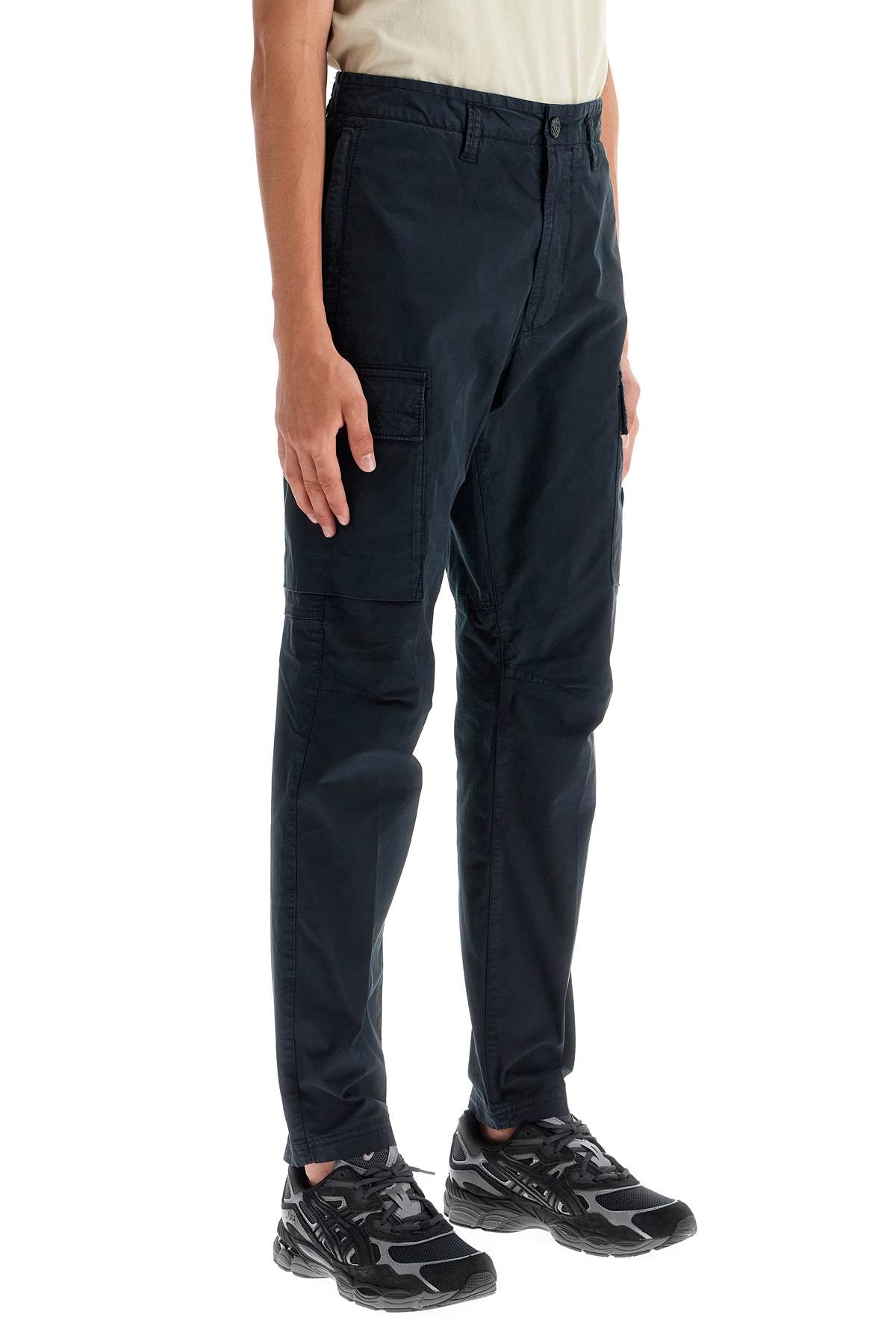 Stone Island cargo twill stretch-tc pants