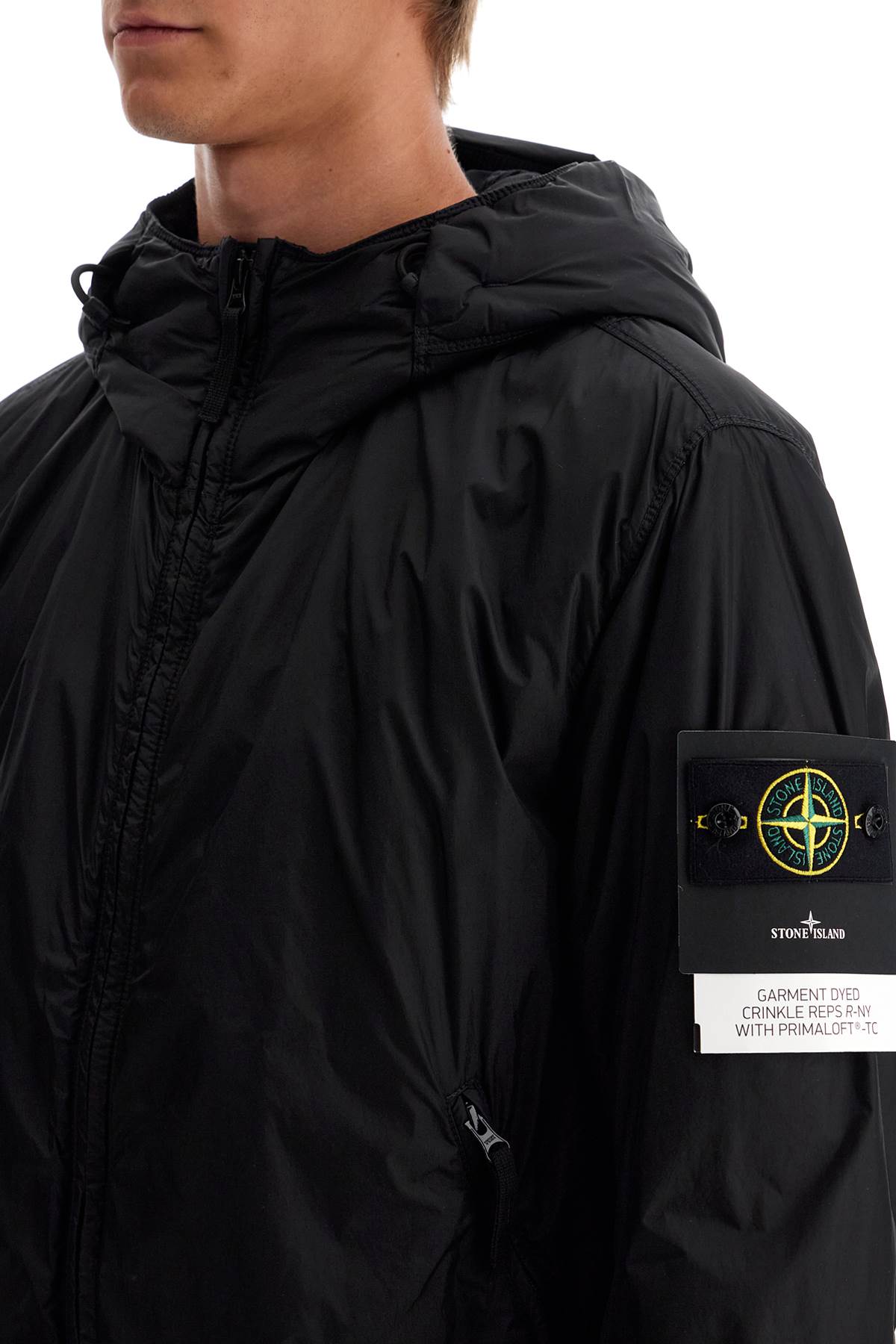 Stone Island padded jacket with prima