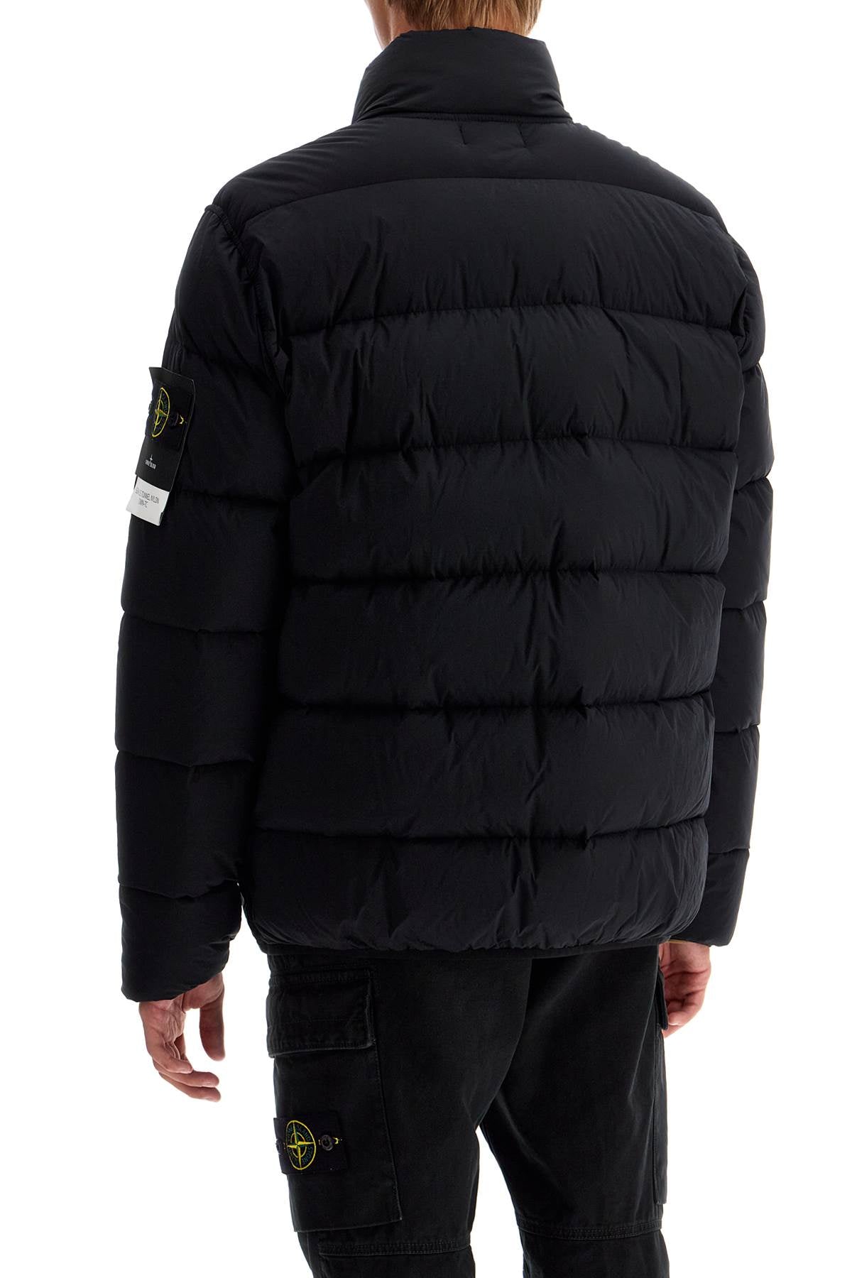 Stone Island nylon stretch down jacket