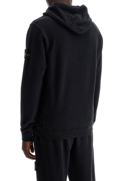 Stone Island organic cotton hoodie with hood