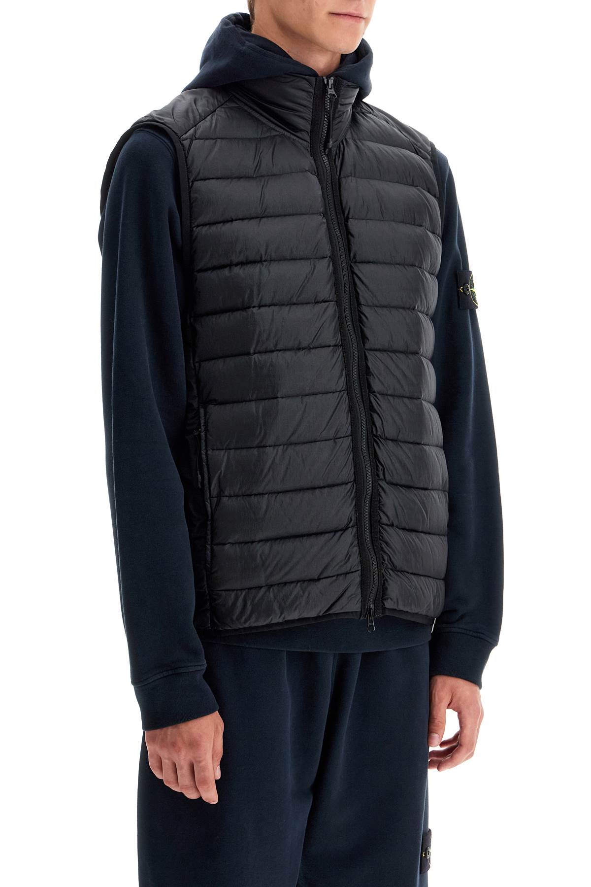 Stone Island loom woven chambers r-nylon down-tc vest