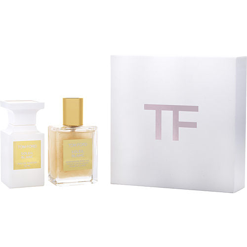 TOM FORD SOLEIL BLANC - EAU DE PARFUM SPRAY 1.7 OZ & SHIMMERING BODY OIL 1.5 OZ