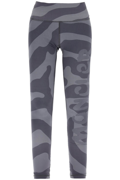 Moncler X Salehe Bembury fingerprint sports leggings