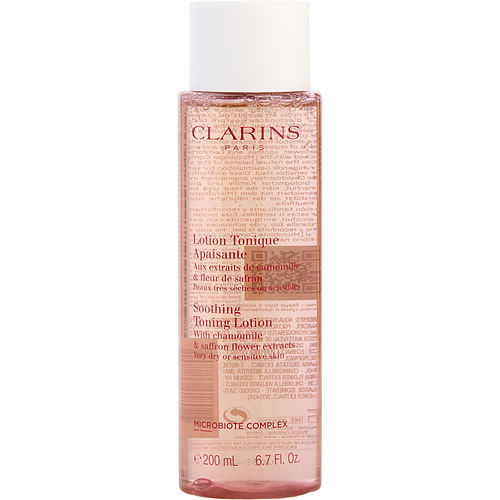 Clarins - Soothing Toning Lotion with Chamomile & Saffron Flower Extracts - Very Dry or Sensitive Skin  --200ml/6.7oz