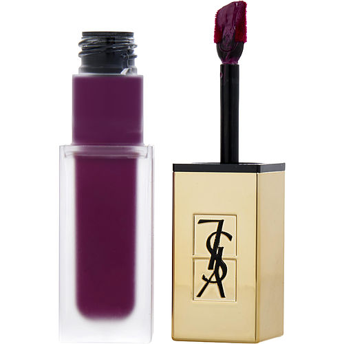 YVES SAINT LAURENT - Tatouage Couture Matte Stain - # 4 Purple Identity --6ml/0.2oz