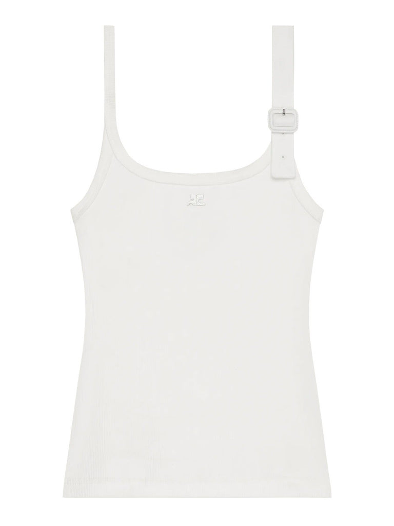 "90'S" TANK TOP WITH BUCKLE