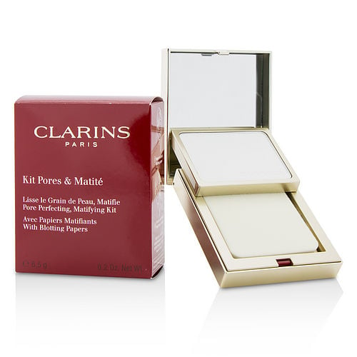 Clarins - Pore Perfecting Matifying Kit with Blotting Papers  --6.5g/0.2oz