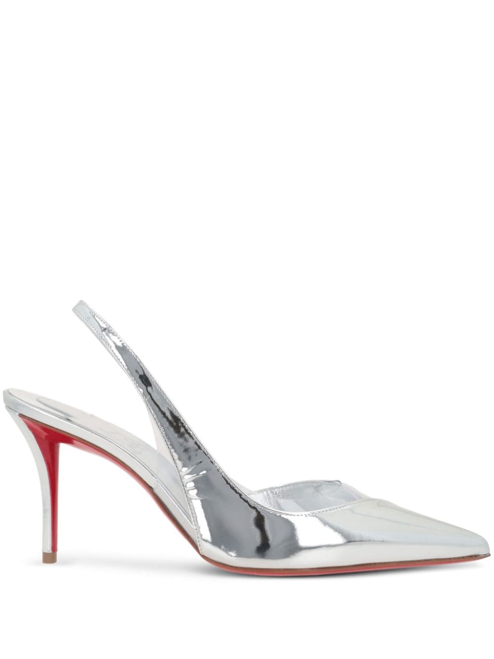 Christian Louboutin With Heel Silver