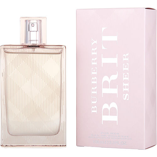 BURBERRY BRIT SHEER - EDT SPRAY 3.3 OZ (NEW PACKAGING)