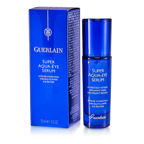 GUERLAIN - Super Aqua Eye Serum - Intense Hydration Wrinkle Plumper Eye Reviver  --15ml/0.5oz