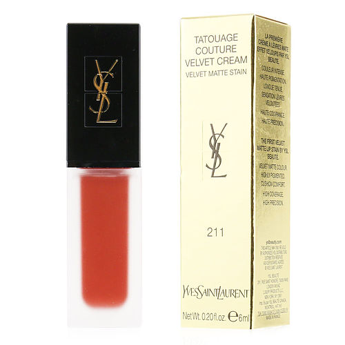 YVES SAINT LAURENT - Tatouage Couture Velvet Cream Velvet Matte Stain - # 211 Chili Incitement  --6ml/0.2oz