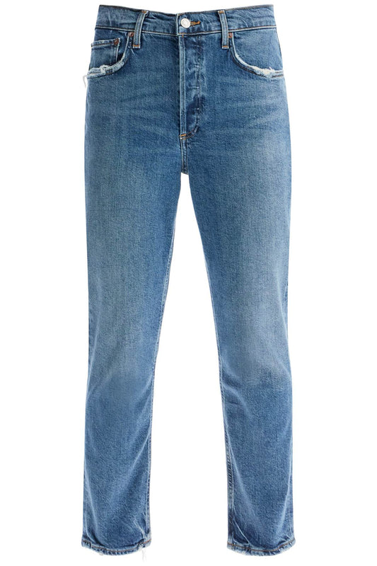 Agolde riley cropped jeans