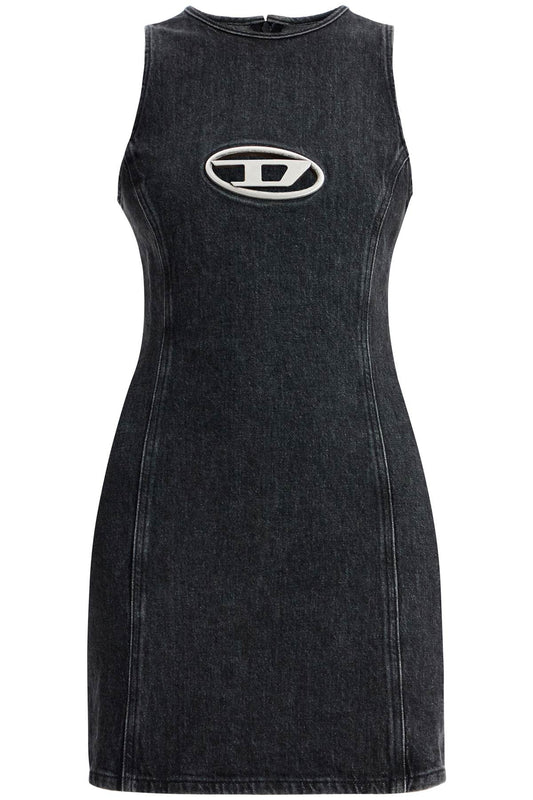 Diesel mini denim dress in seven words