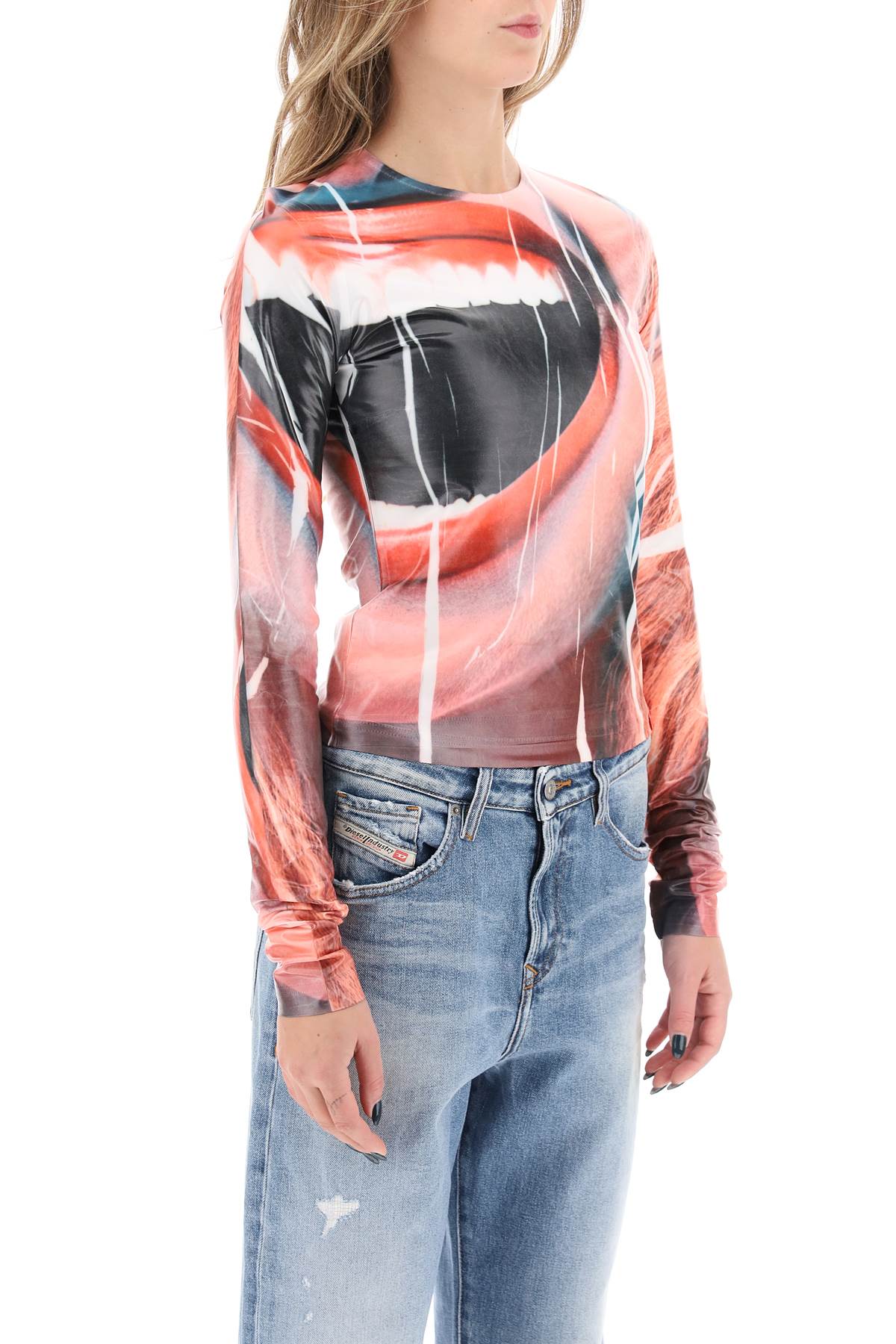 Diesel clauzi coated top