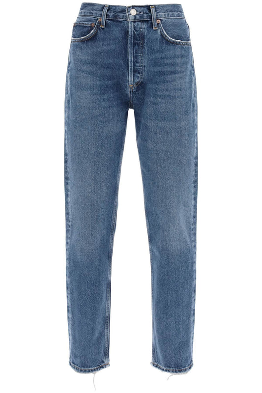 Agolde straight leg jeans from the 90's with high waist