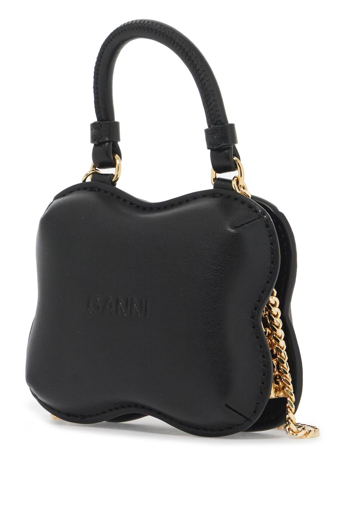 Ganni nano butterfly bag