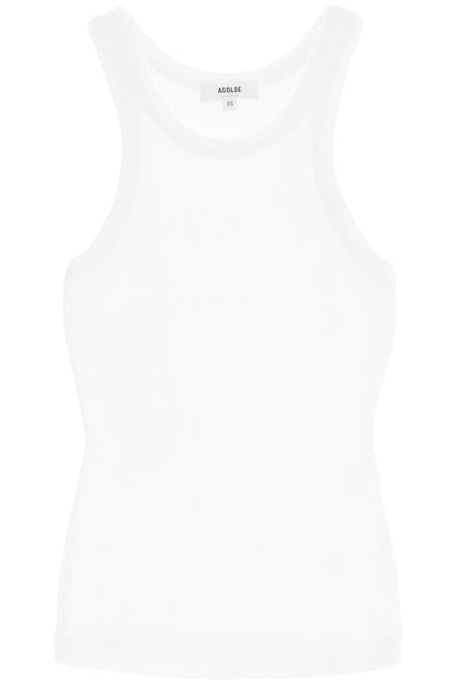 Agolde "ribbed sleeveless top b