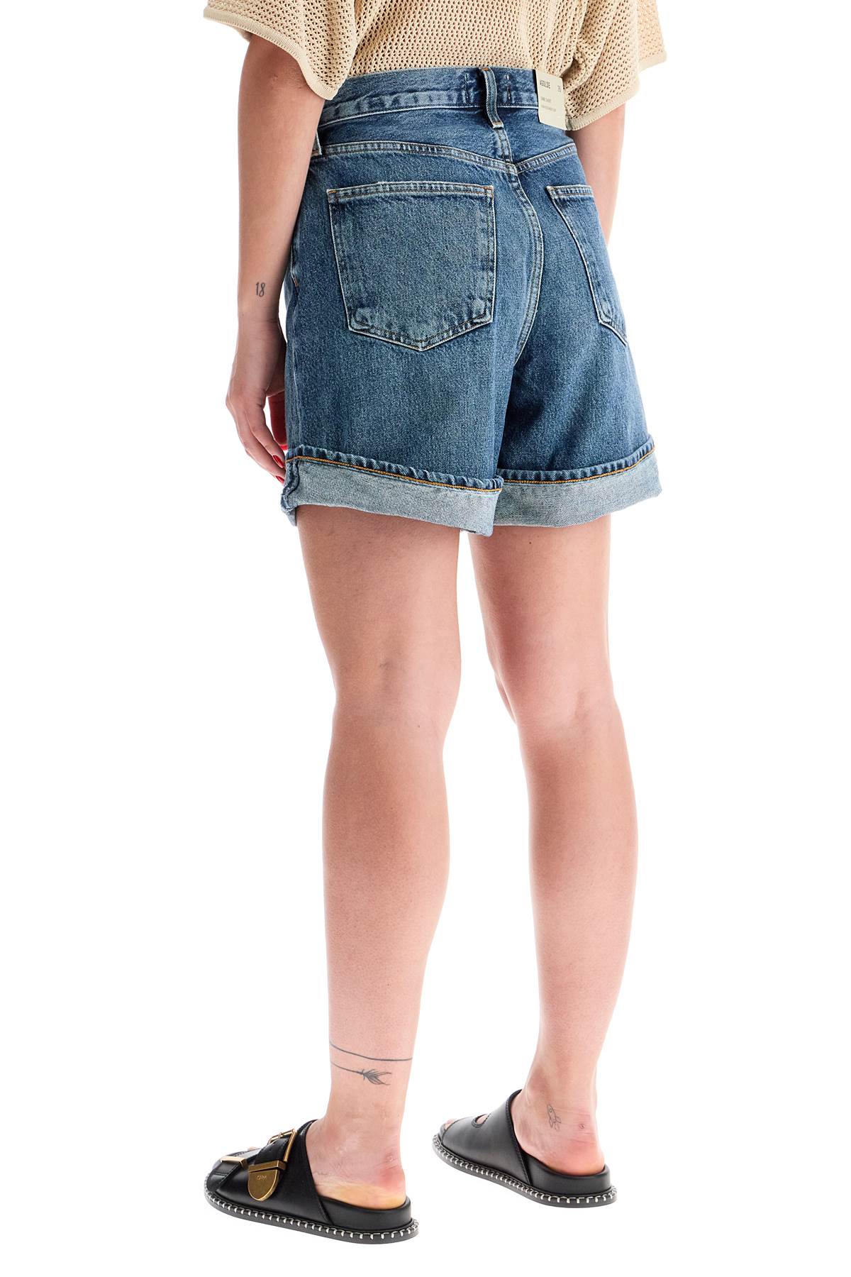 Agolde women's denim shorts for