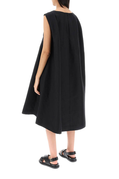 Marni flared dress in cotton cady