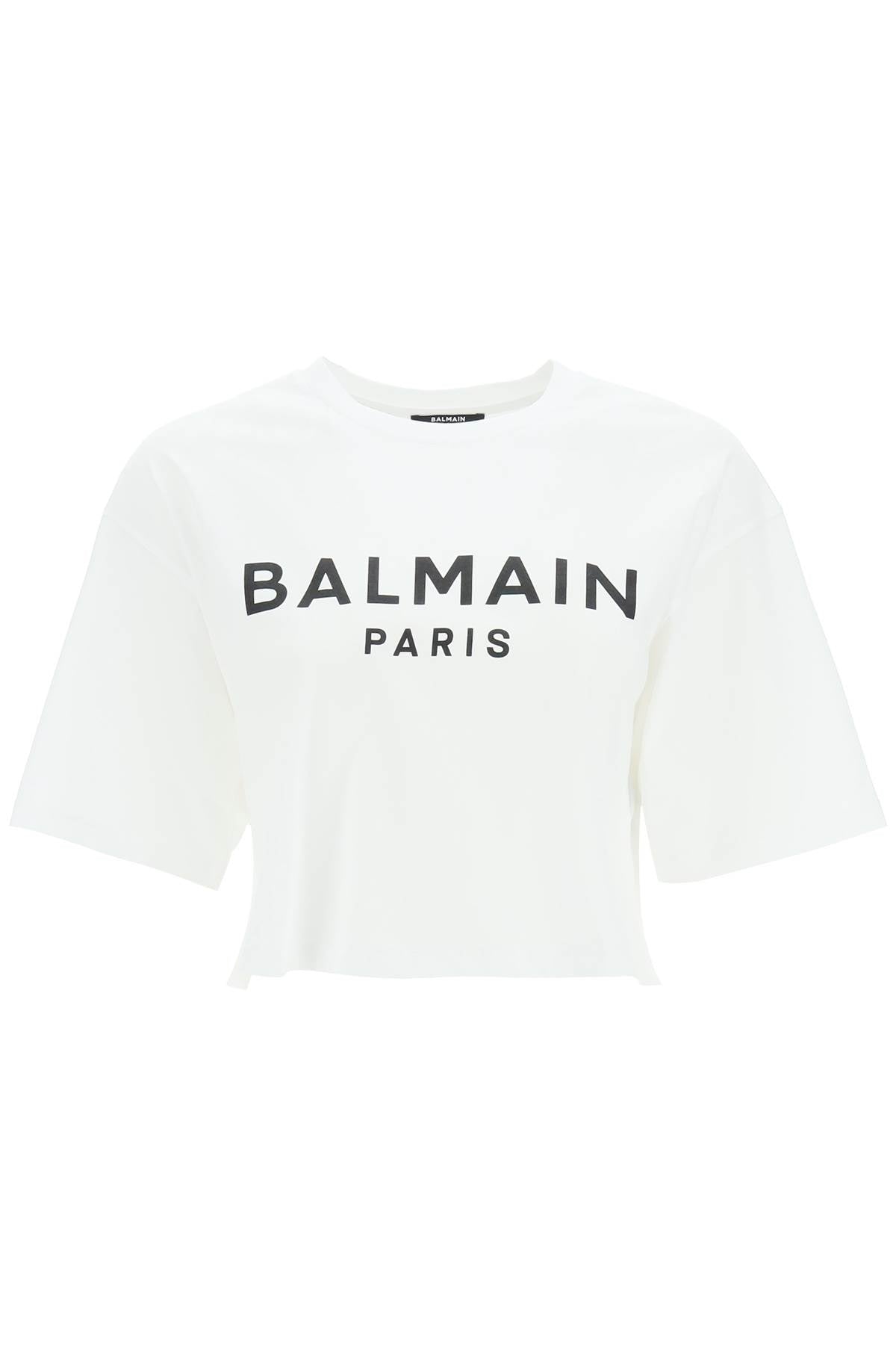 Balmain logo print boxy t-shirt