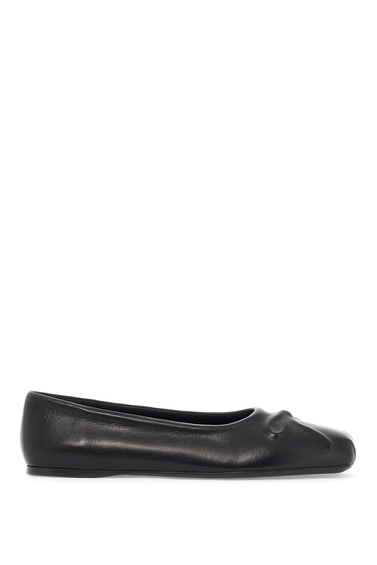 Marni leather little bow ballerina