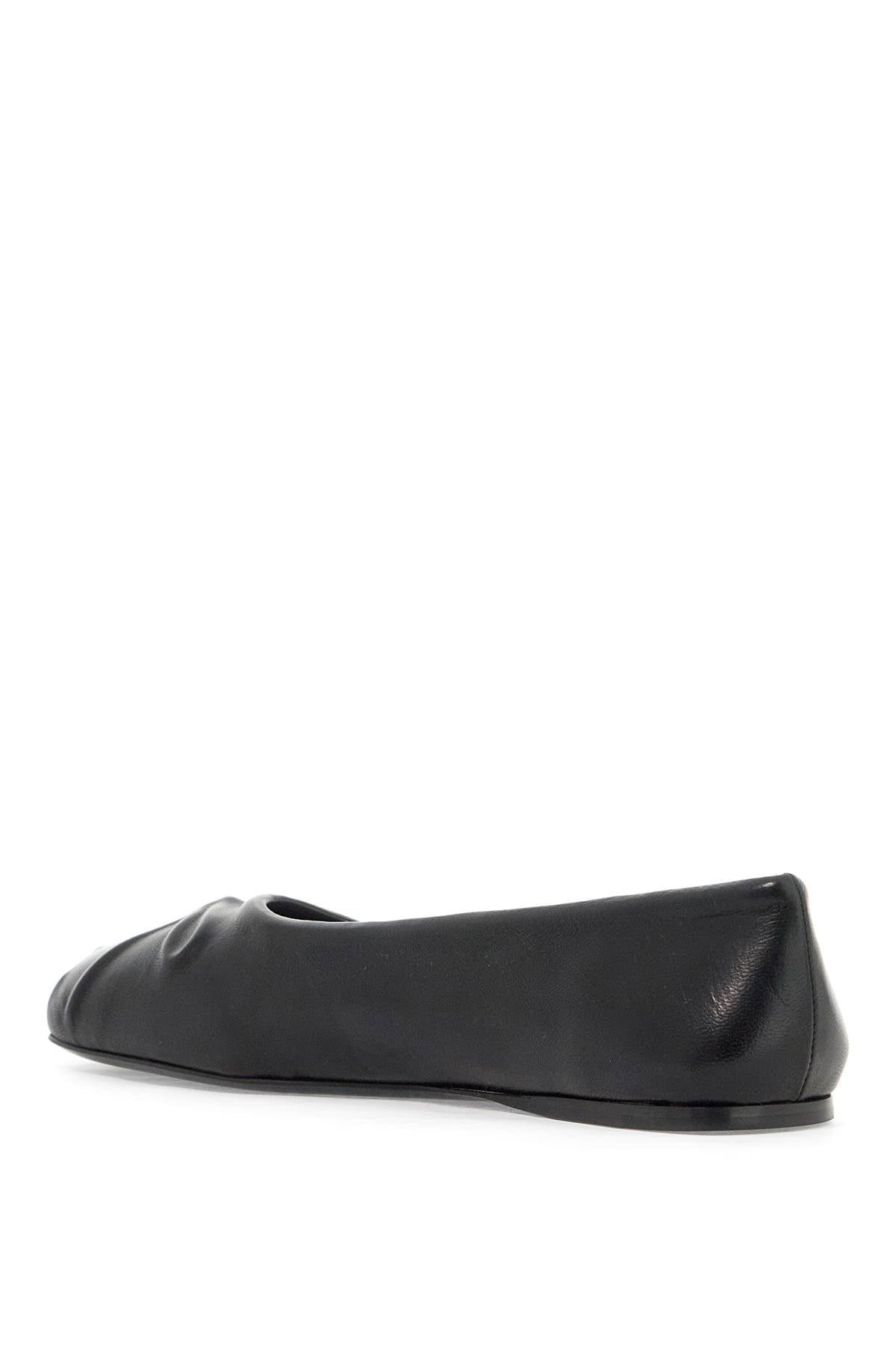 Marni leather little bow ballerina