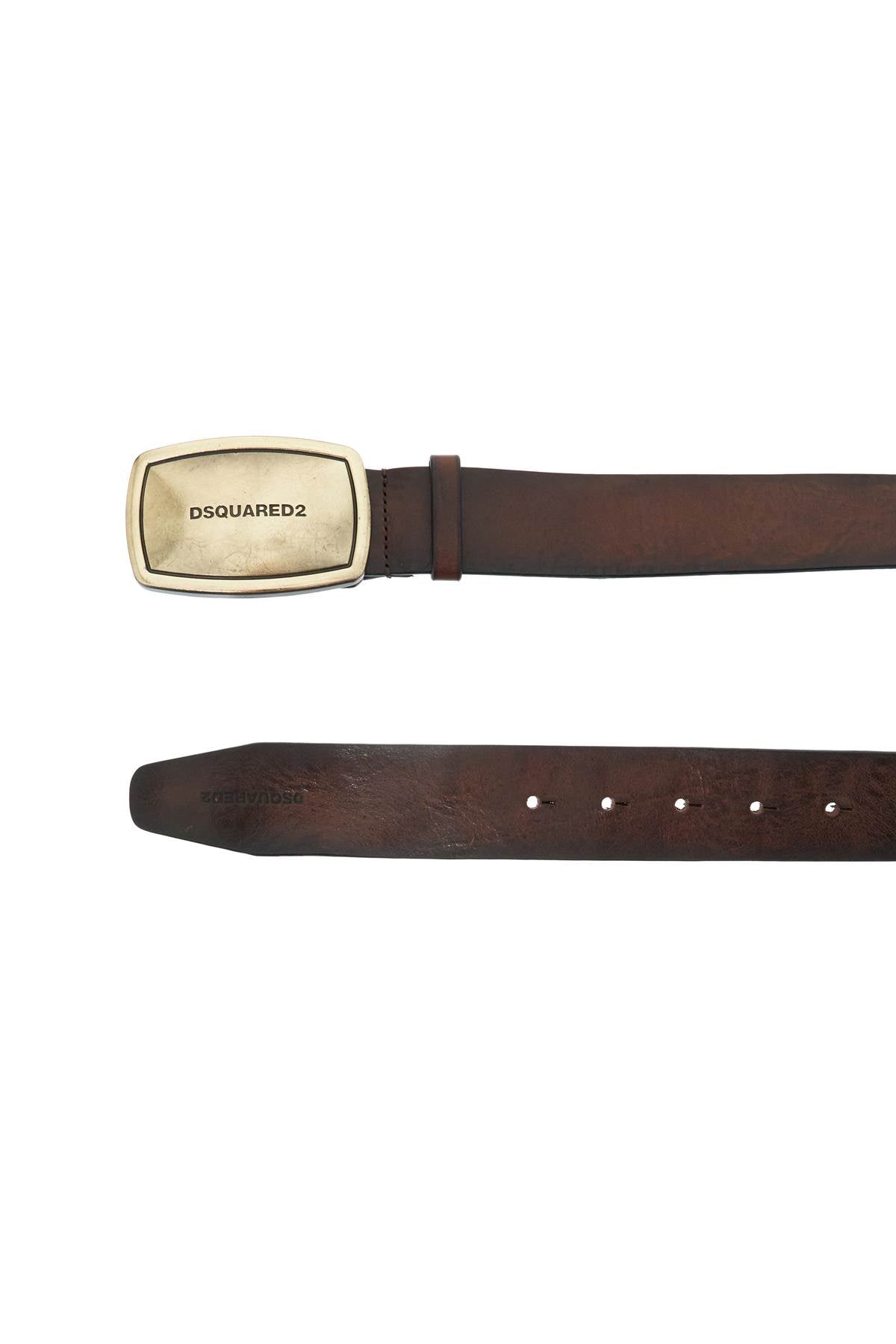 Dsquared2 'vintage belt with buckle